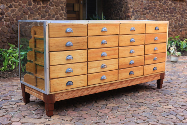 1950's Haberdashery Cabinet with 20 Drawers