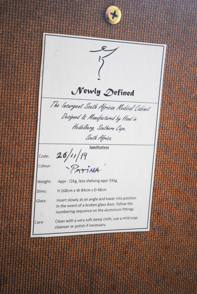 The Newly Defined 'Insurgent Medical Cabinet' - made to order