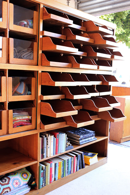Large 1940's Brimble & Briggs Haberdashery Cabinet - 48 Drawers