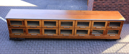 Massive Solid Wood Vintage Shop Counter