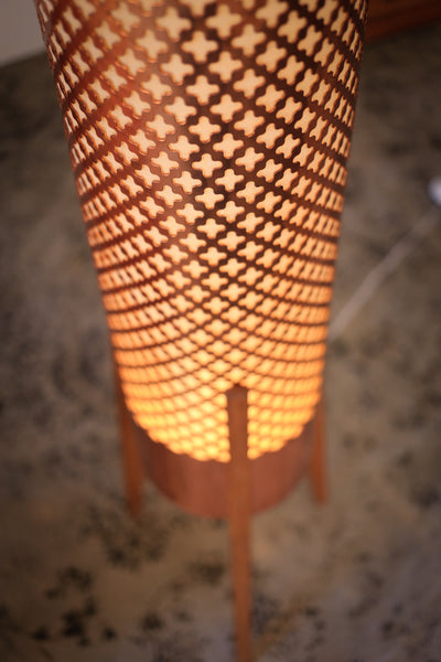 1960's Atomic Copper Lamp