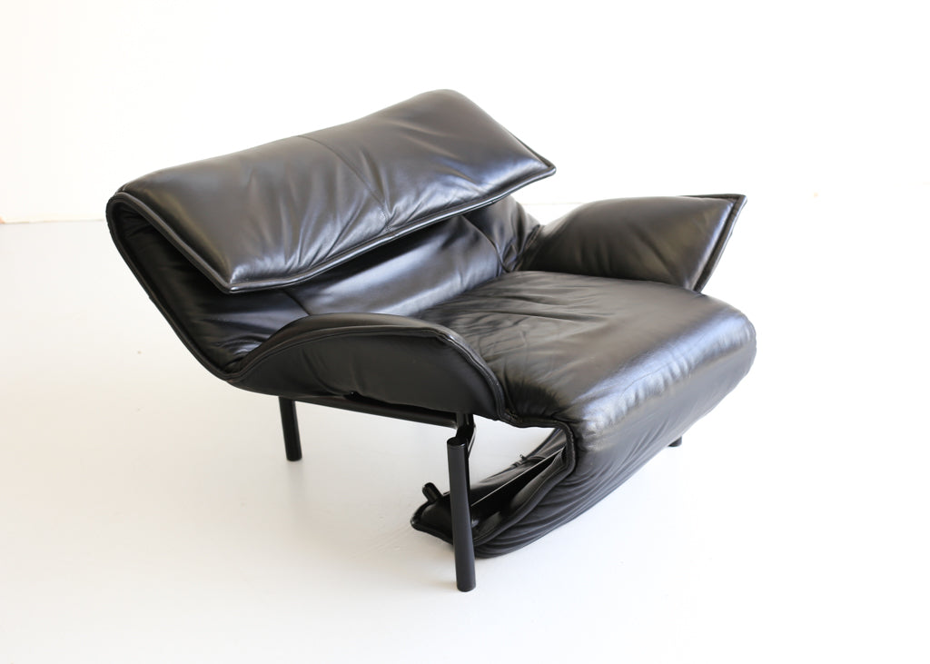 Vintage 'Veranda' Armchair by Vico Magistretti for Cassina