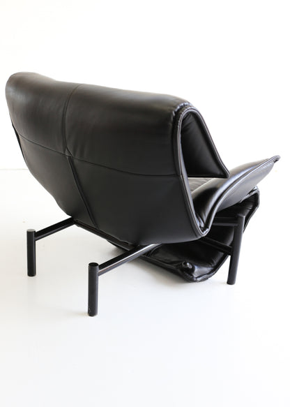 Vintage 'Veranda' Armchair by Vico Magistretti for Cassina