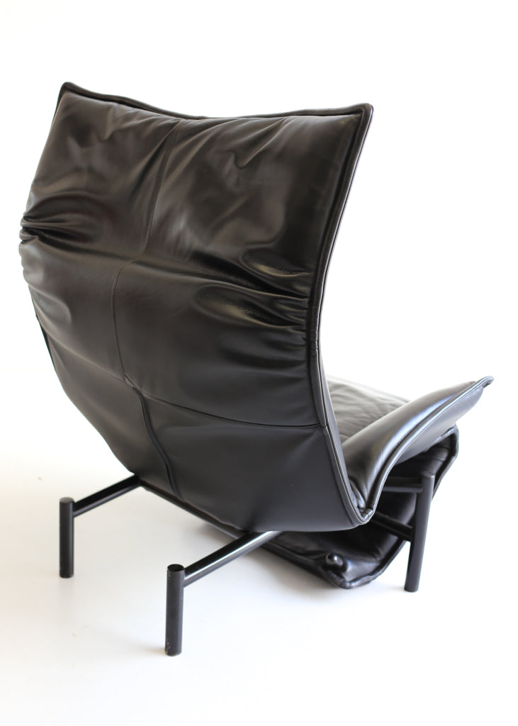 Vintage 'Veranda' Armchair by Vico Magistretti for Cassina