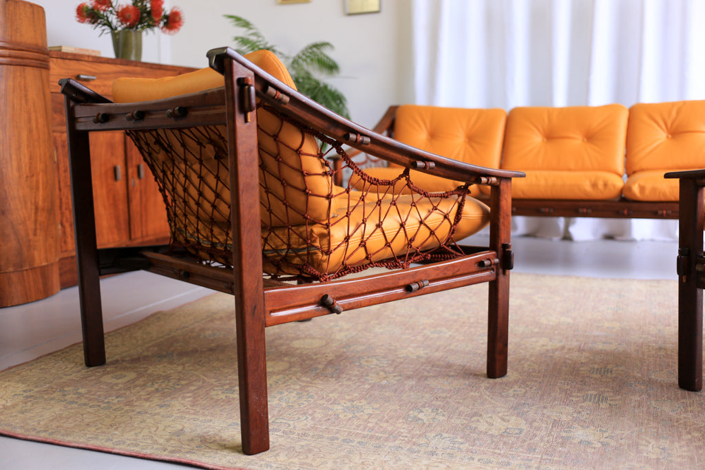 Vintage Amazonas Chair by Jean Gillon for Italma - Two available