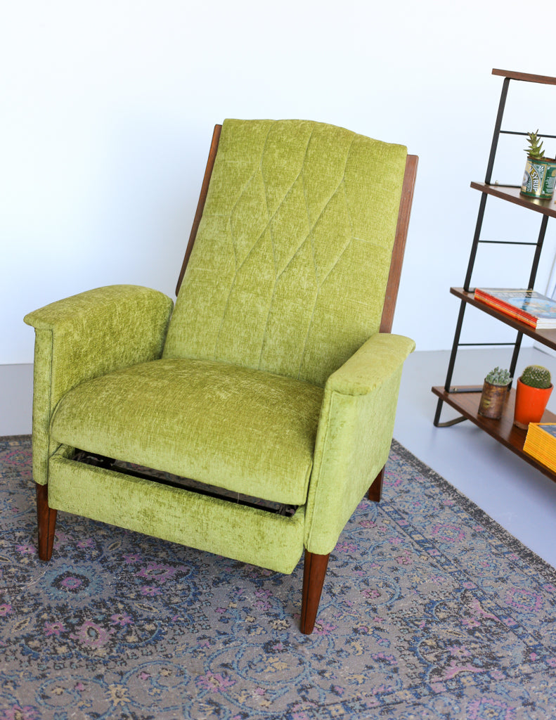 Early Mid-Century Recliner Chair