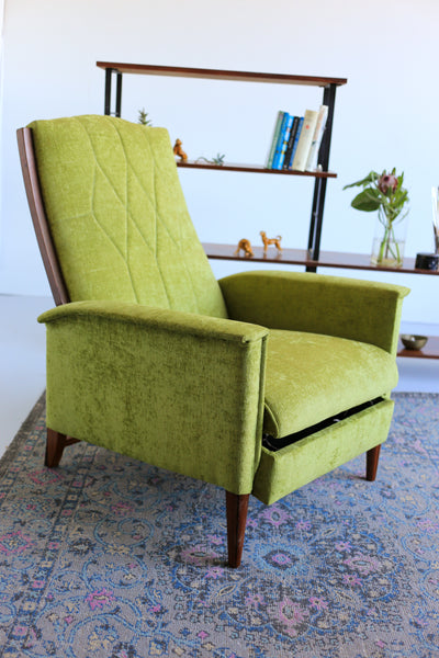 Early Mid-Century Recliner Chair