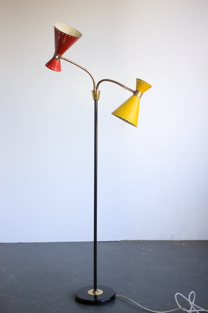 1950's Italian Retro Floor Lamp