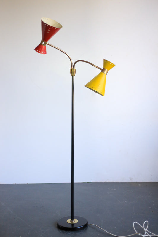 1950's Italian Retro Floor Lamp