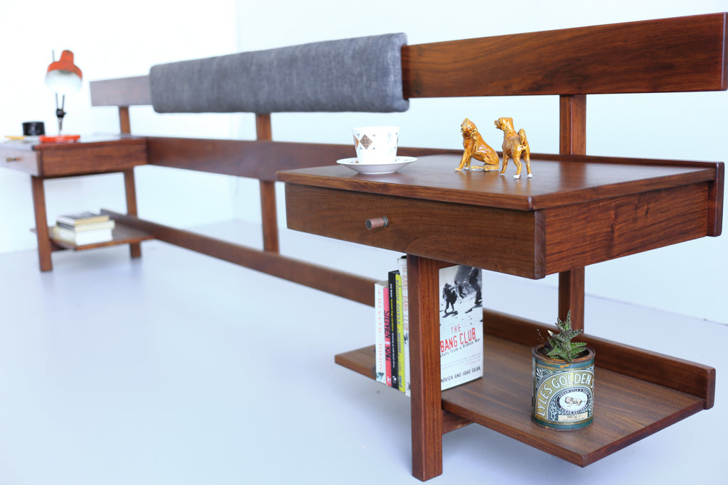 Mid-Century Modern Queen Headboard