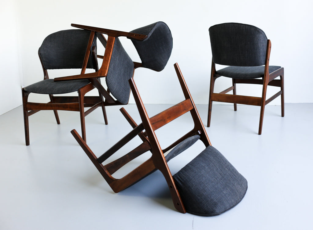Four Mid-Century Dining Chairs