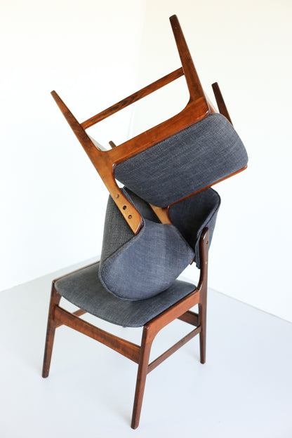 Four Mid-Century Dining Chairs
