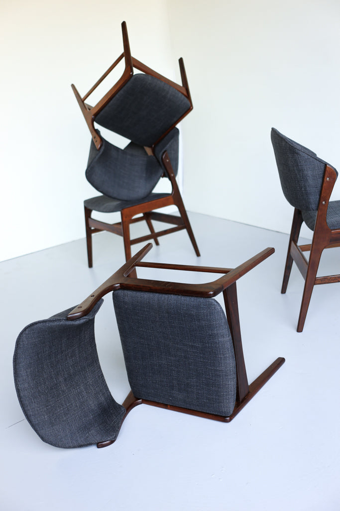 Four Mid-Century Dining Chairs