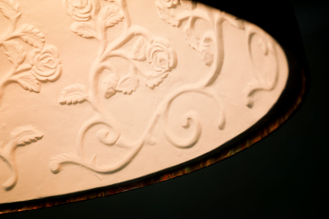 Oversized Copper Dome Lamp