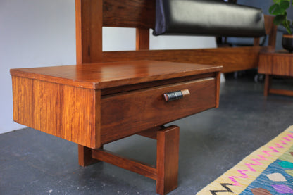 1960's Queen Headboard with Pedestals