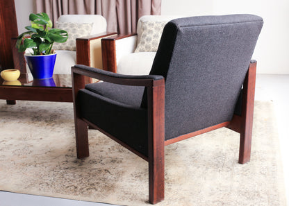1970's Imbuia Armchair