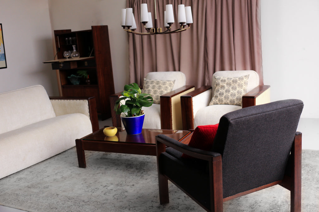 1970's Imbuia Armchair