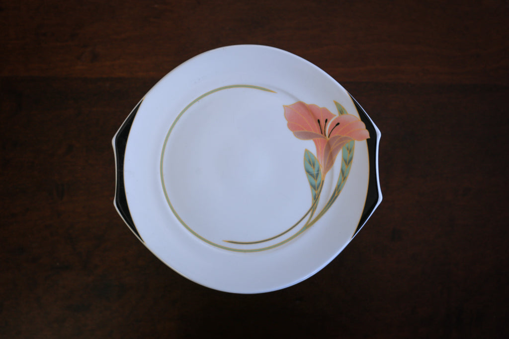 Set of Eight Villeroy & Boch 'Iris' Cake Plates