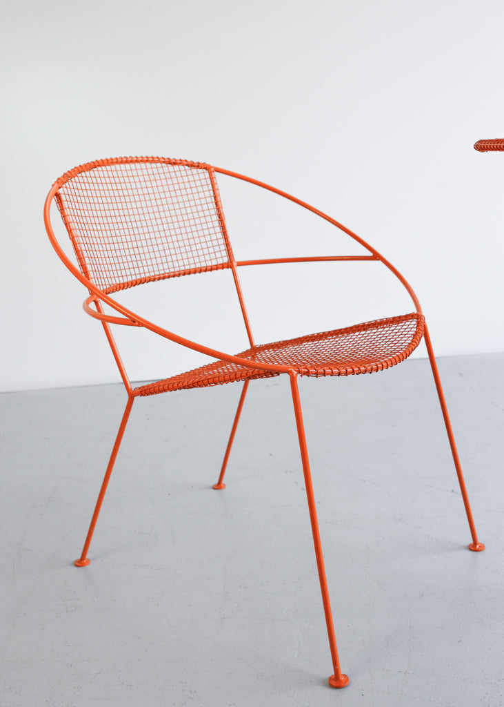 The Huisraad Modern 'Straight Laced' Retro Patio Range (priced per item)
