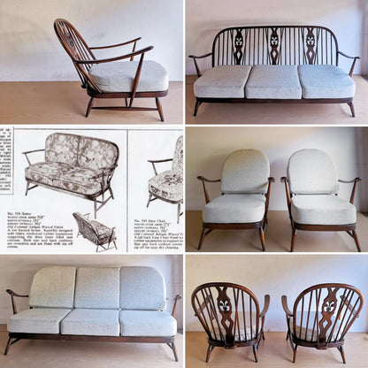 'Ercol Windsor' Sofa  - UK, 1950's