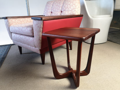 A Pair of Solid Wood Mid-Century Side Tables