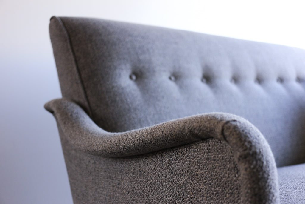 Curved Retro Sofa - 3-seater