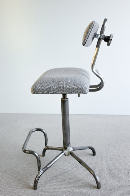 Vintage Industrial High Chair