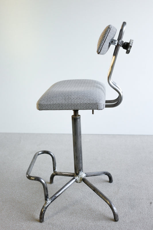 Vintage Industrial High Chair