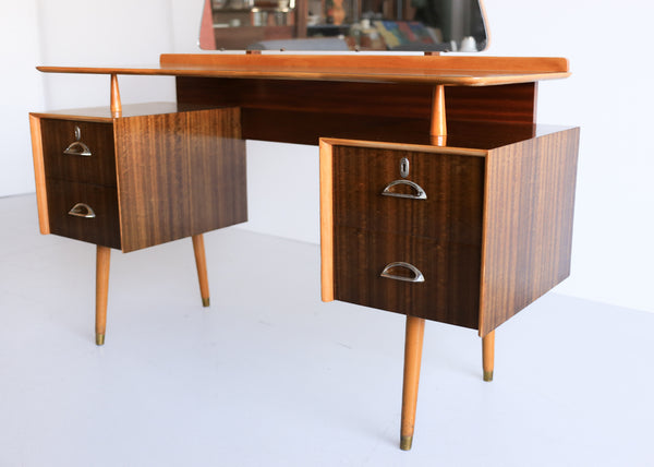 Mid-Century Duros Dressing Table and Stool