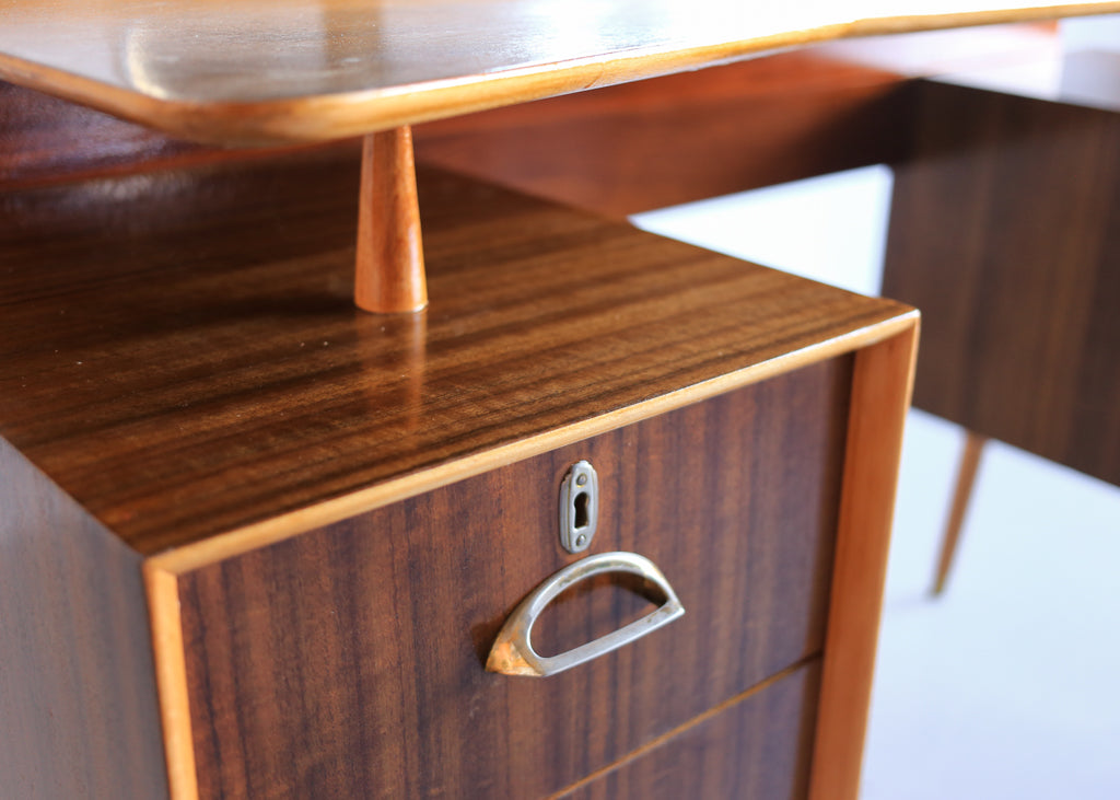 Mid-Century Duros Dressing Table and Stool