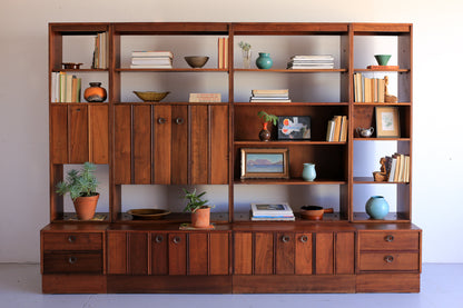 Bakker & Steyger 'S-Plan' Imbuia Wall Unit