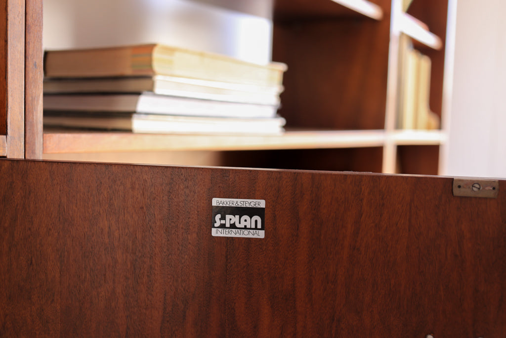 Bakker & Steyger 'S-Plan' Imbuia Wall Unit