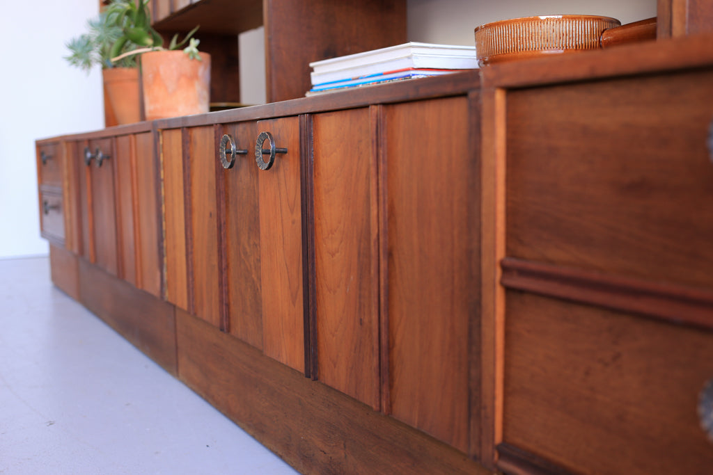 Bakker & Steyger 'S-Plan' Imbuia Wall Unit