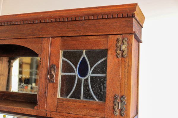 Antique Oak Arts and Crafts Dresser