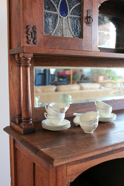 Antique Oak Arts and Crafts Dresser