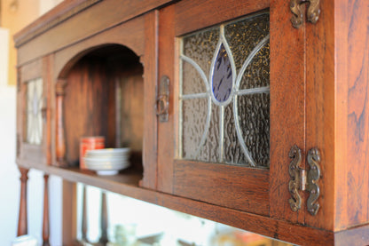 Antique Oak Arts and Crafts Dresser