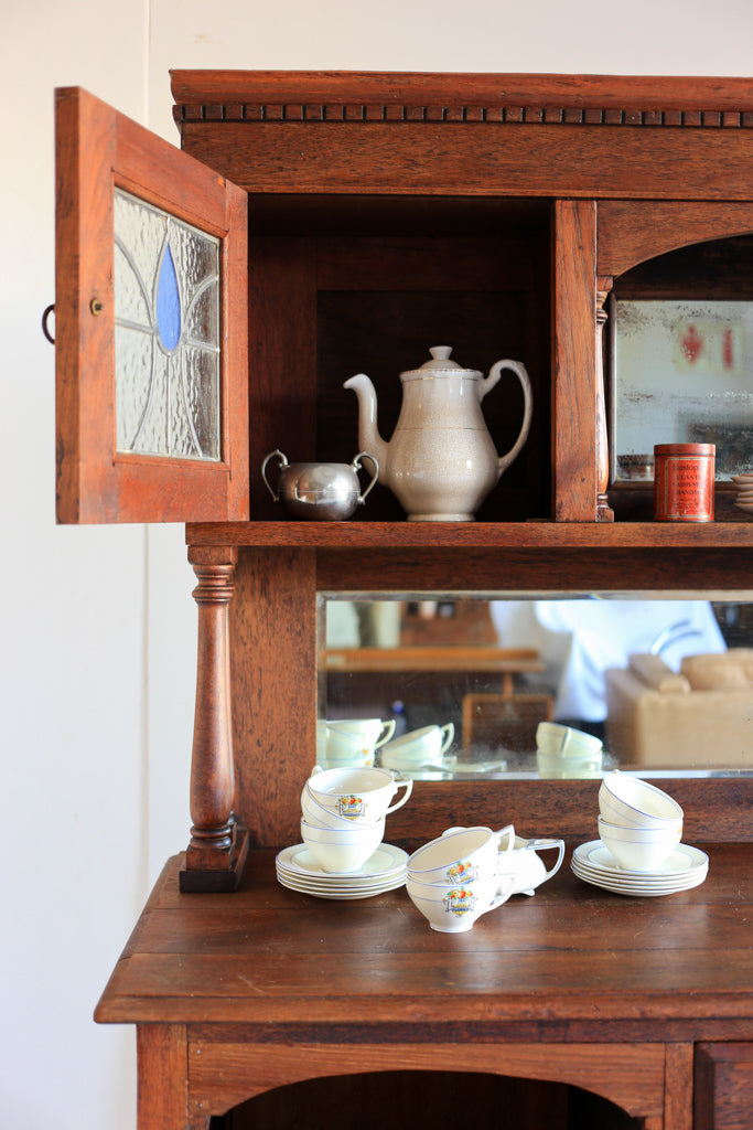 Antique Oak Arts and Crafts Dresser