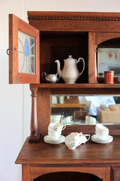 Antique Oak Arts and Crafts Dresser