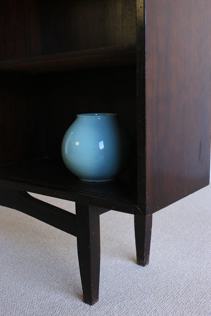 Mid-Century Modern Wood Bookcase