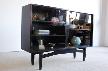 Mid-Century Modern Wood Bookcase