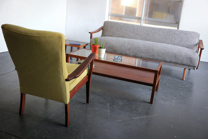 1950's Sleeper Couch in Danish Modern Style