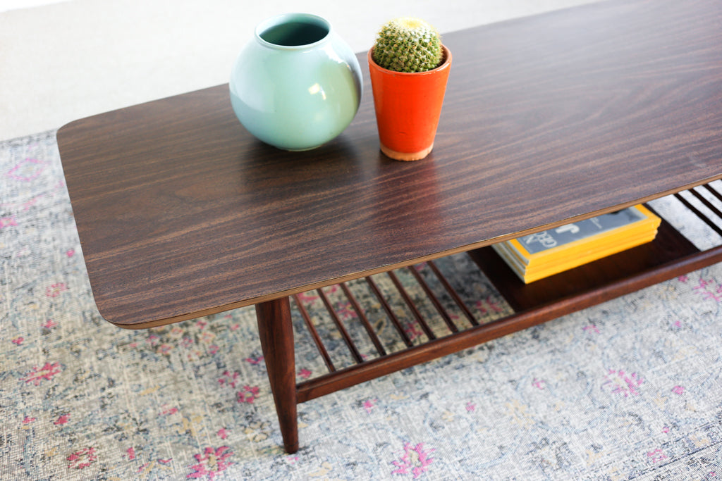 Long Mid-Century Coffee Table