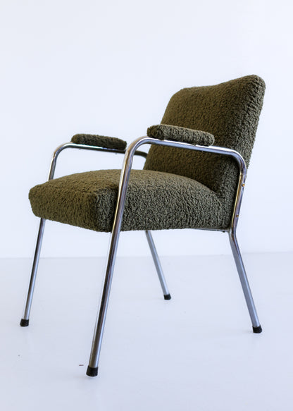 Bauhaus Chair in Woolly Hertex Upholstery