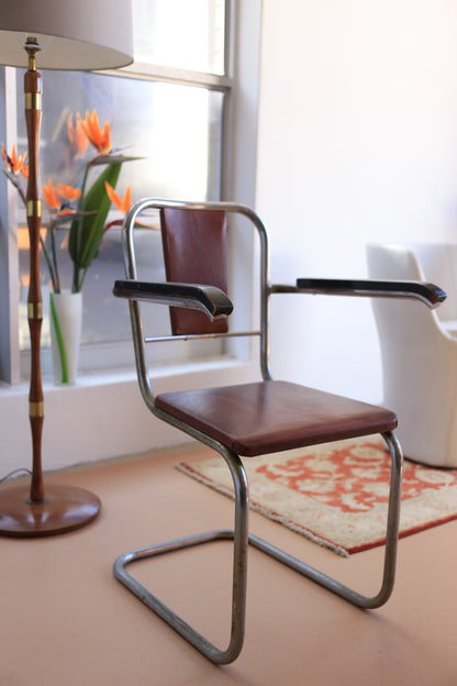 1930's 'Curla' Cantelever Chair from Stockholm