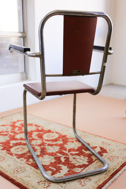 1930's 'Curla' Cantelever Chair from Stockholm