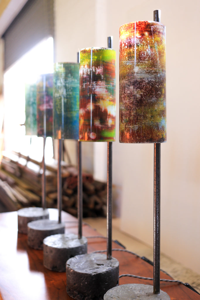 The 'Lamppost' Table Lamp by AHM Design for Huisraad Modern