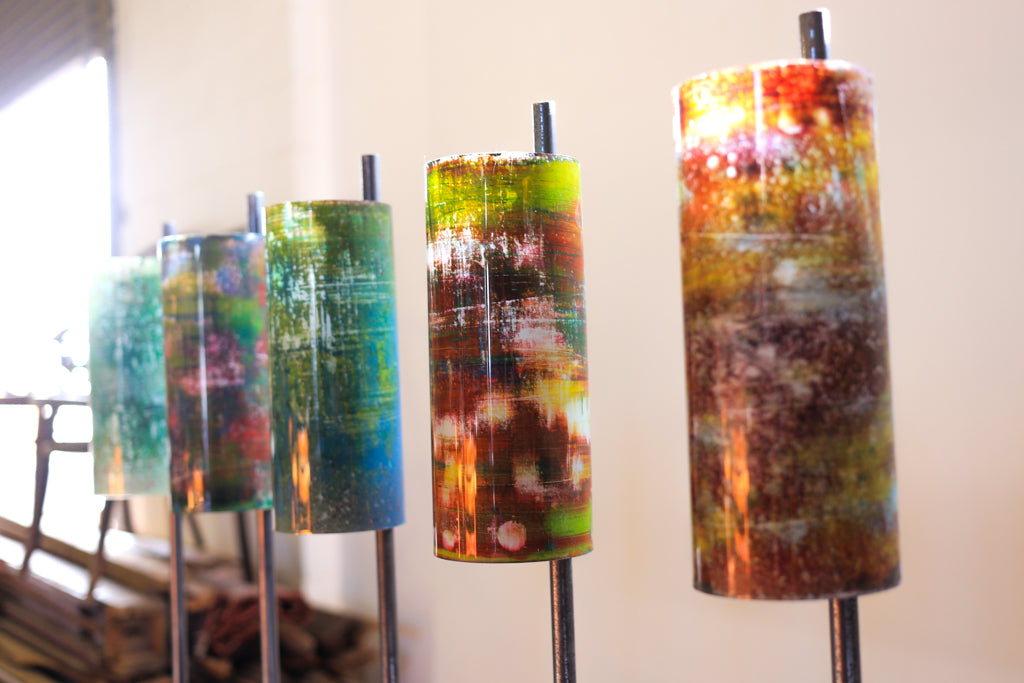 The 'Lamppost' Table Lamp by AHM Design for Huisraad Modern