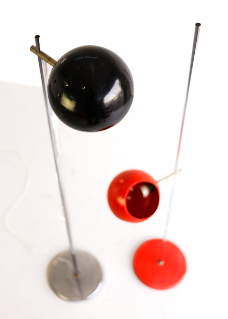 Vintage Eyeball Floor Lamps - priced individually