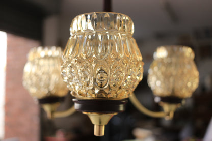 Retro Three Light Chandelier