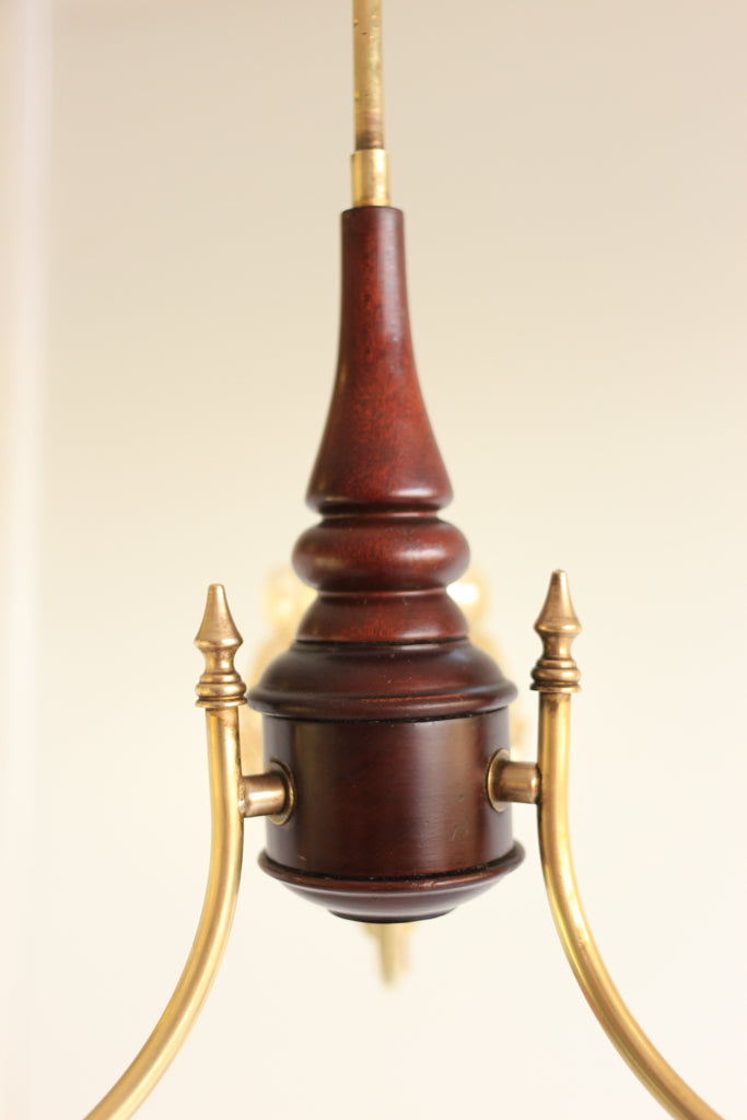 Retro Three Light Chandelier